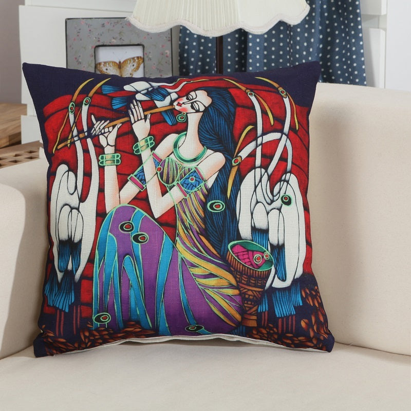 National style sofa pillow