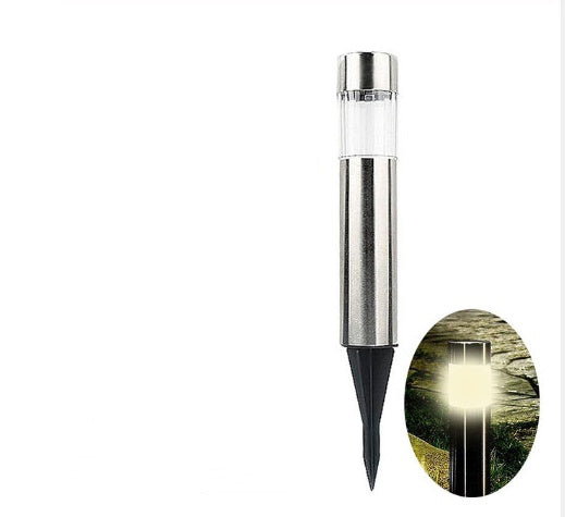 Solar Cylindrical Lawn Light – Elegant, Eco-Friendly Outdoor Illumination
