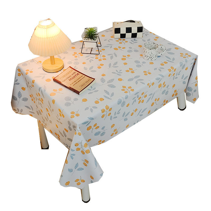 Waterproof And Oil-proof Tablecloth Coffee Table Mats Student Desk Decorative Cloth
