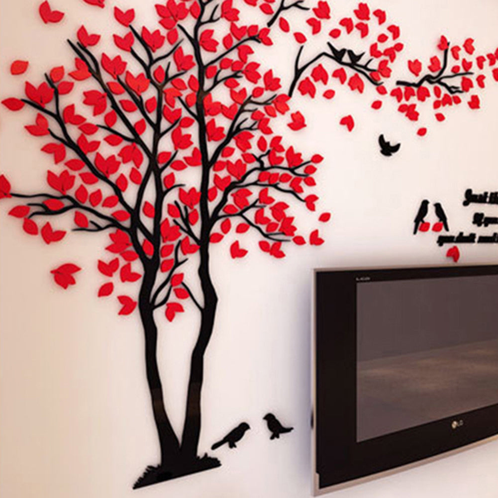 Decorative Acrylic Wall Stickers – Multiple Sizes for Home Décor