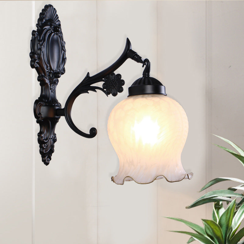 Single-Head Retro Distressed Wall Lamp – Multiple Color Finishes