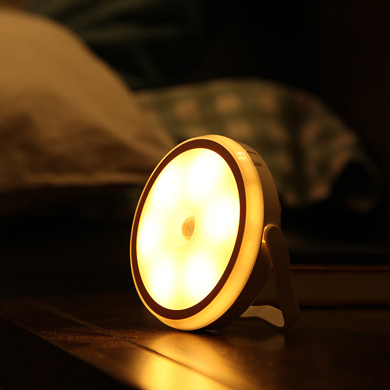 LED Voice Control Sensor Night Light – USB Powered with Inductive Switch