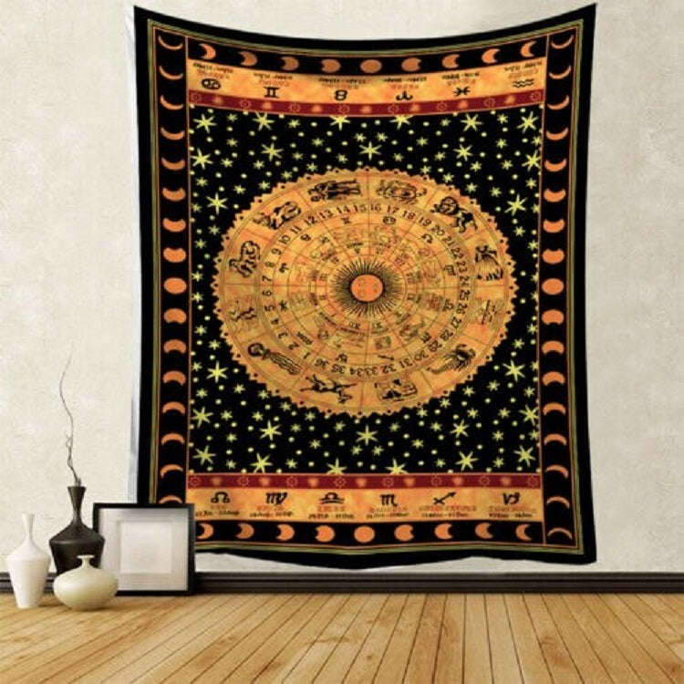 Mandala Tapestry – Boho Headboard Blanket & Wall Hanging Decor