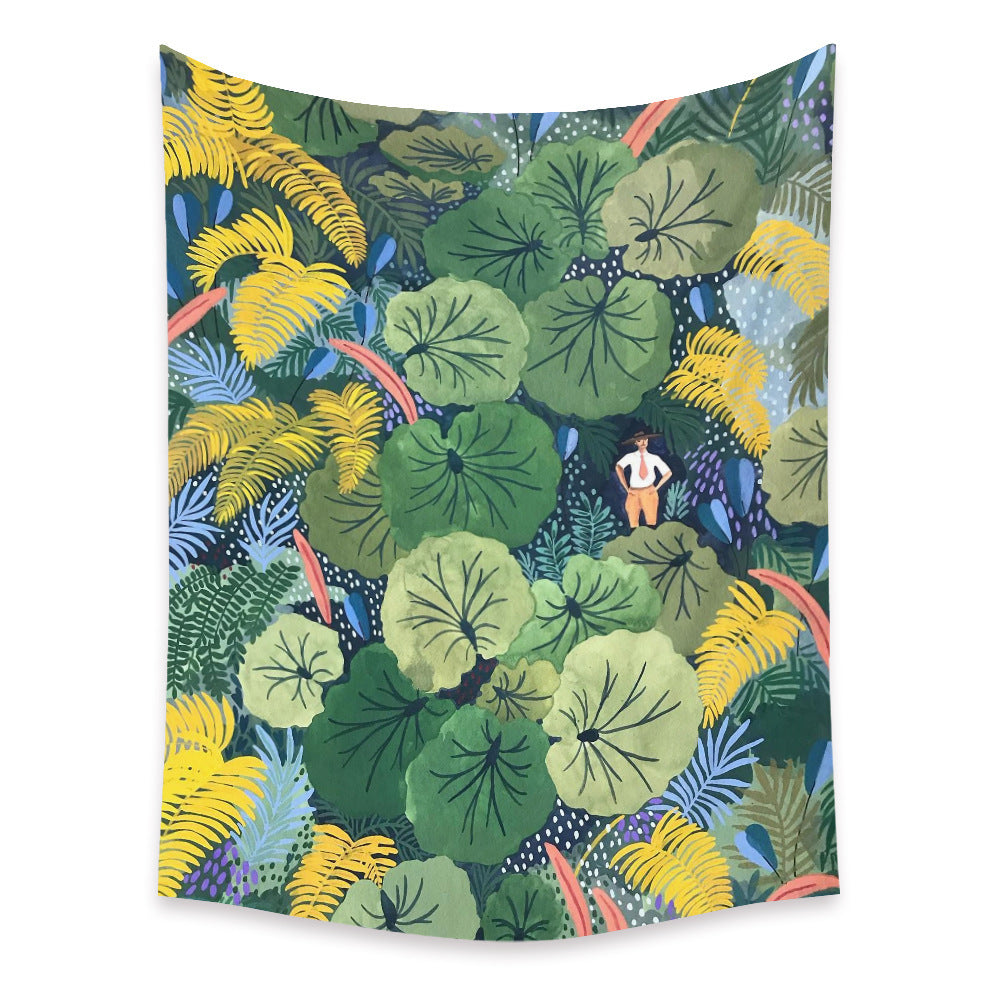 Bedroom Wall Decor Fabric Tapestry – Modern Character Design