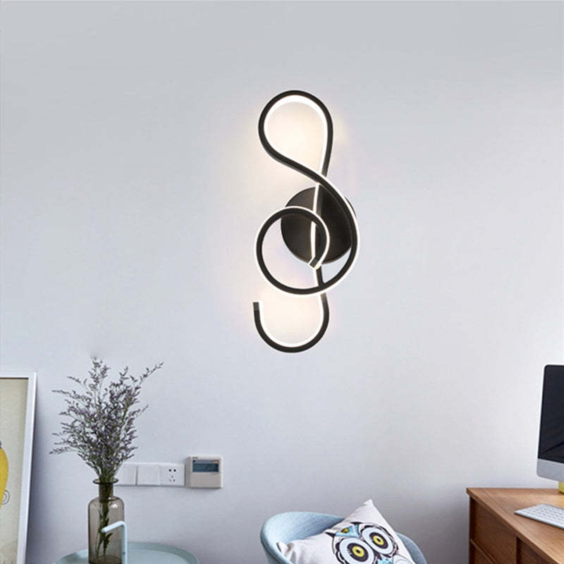 Nordic LED Wall Lamp – Aluminum Bedroom & Living Room Light