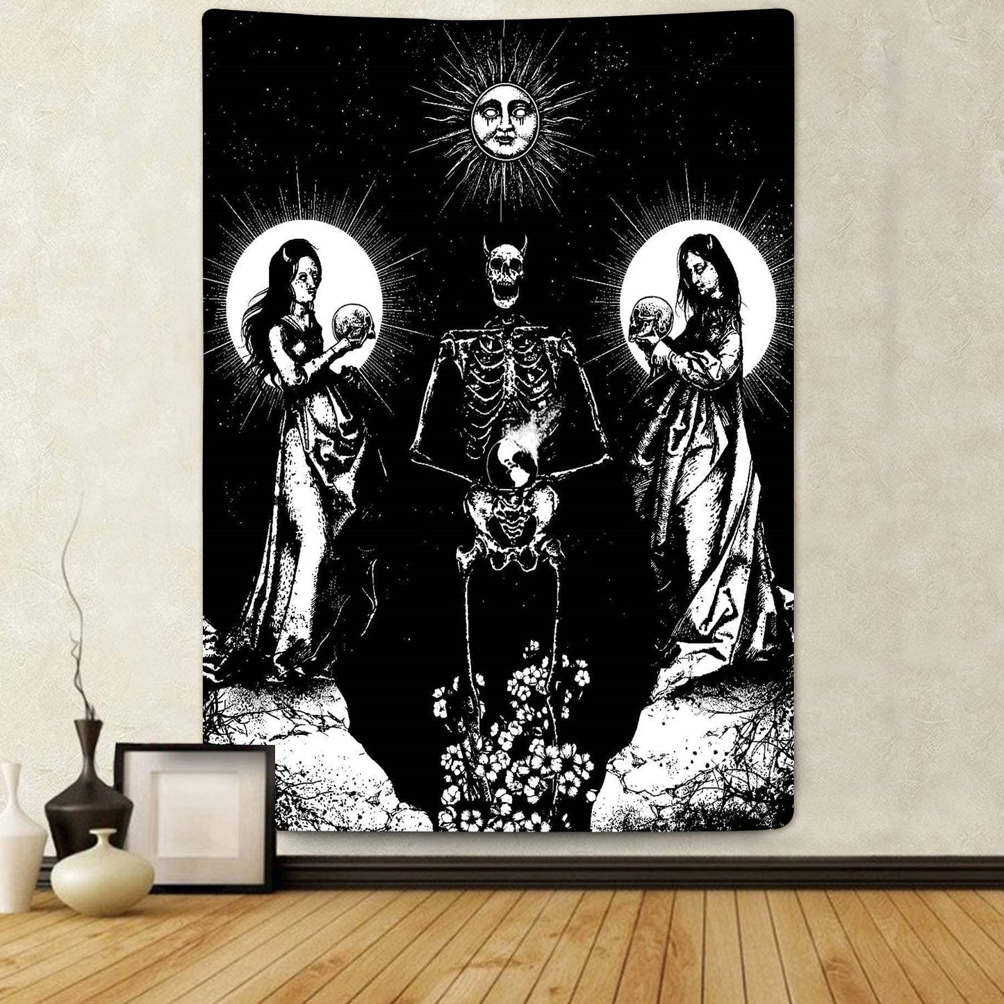 Boho Wall Tapestry – Chic Home Decor Background Hanging Cloth