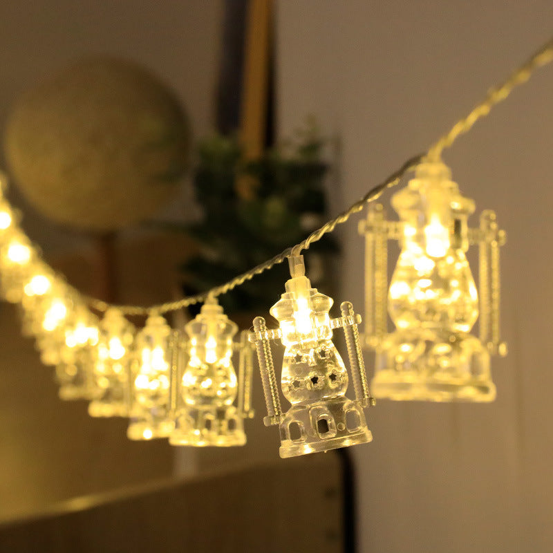 Creative Simple Moon Holiday Decoration LED Lighting Chain