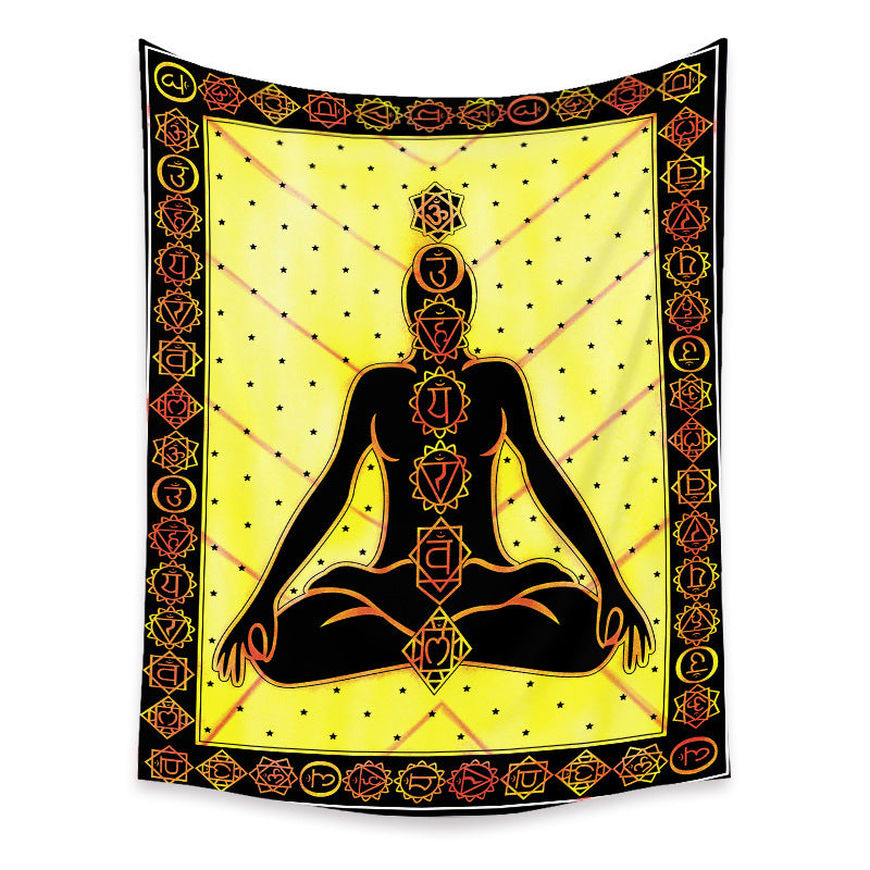 Bohemian Mandala Tapestry – Decorative Cloth for Modern Room Decor