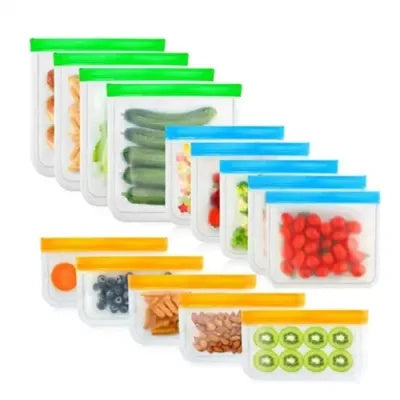 Custom  Eco Biodegradable Ziplock Leakproof Food Lunch