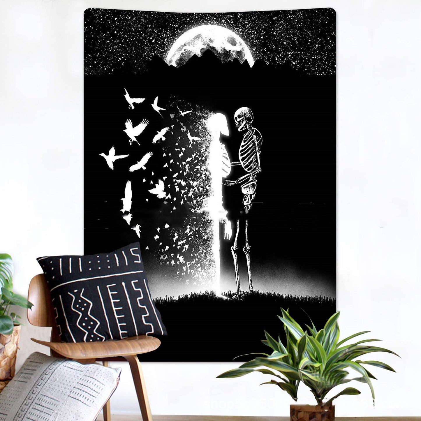 Boho Wall Tapestry – Chic Home Decor Background Hanging Cloth