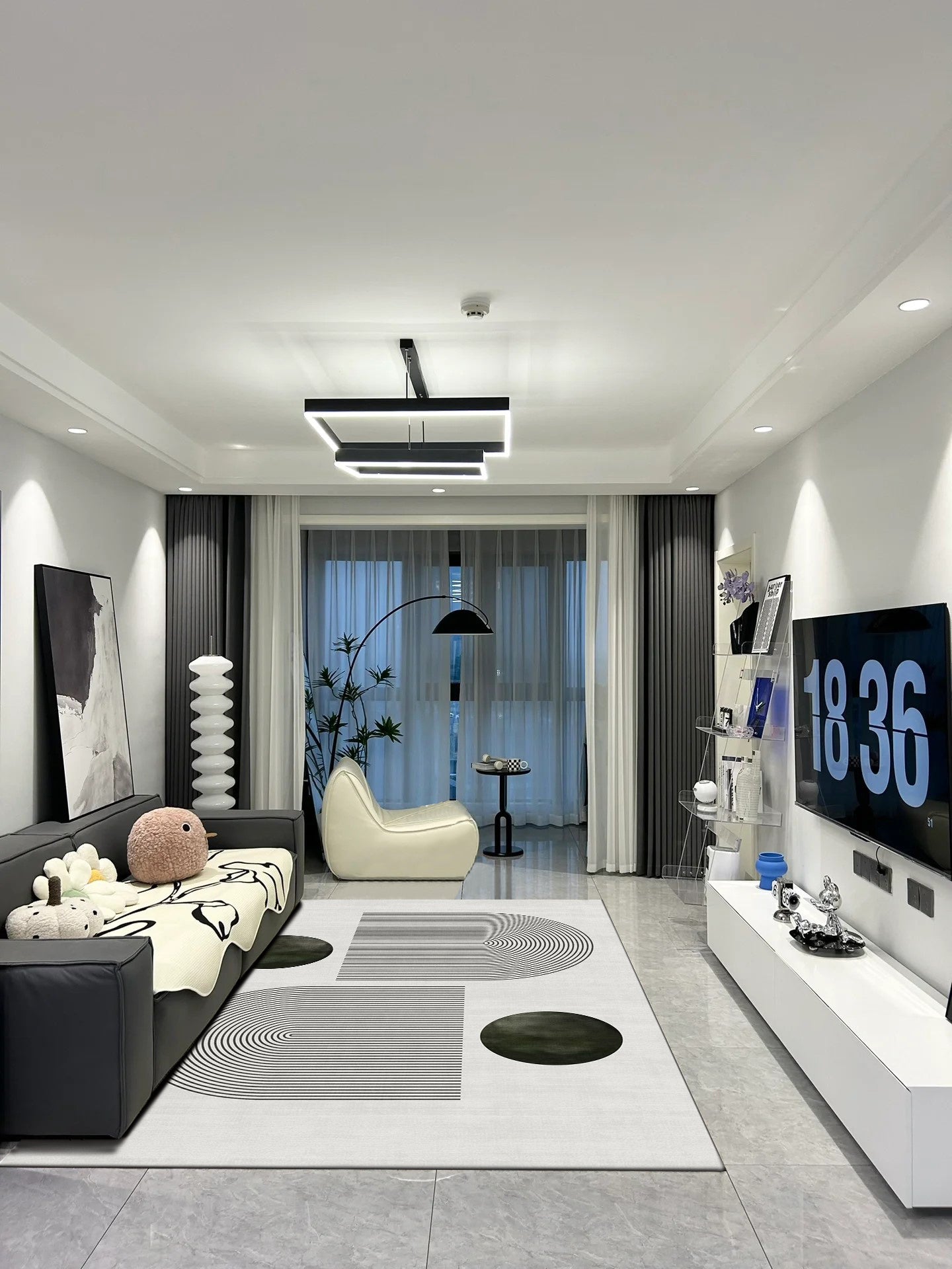 Home Living Room Carpet Bedroom Bedside Cushions