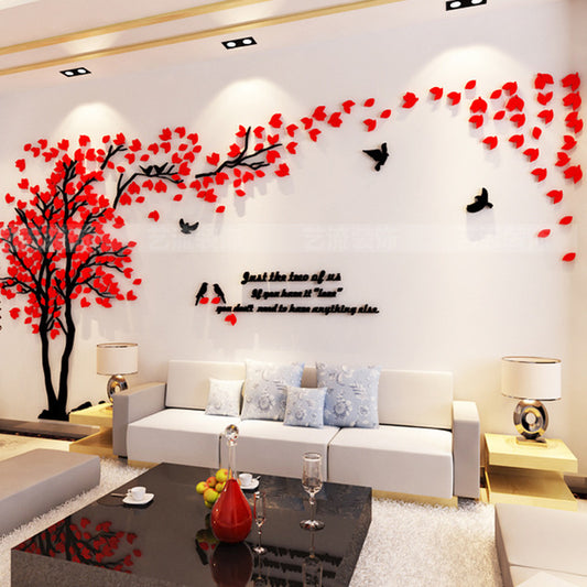 Decorative Acrylic Wall Stickers – Multiple Sizes for Home Décor
