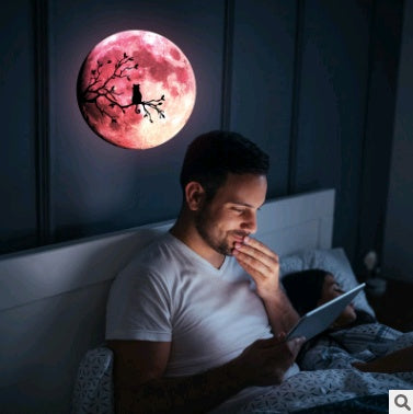 Wall stickers Luminous Moon PVC stickers Light stickers Fluorescent stickers YQ Series Luminous stickers Moon