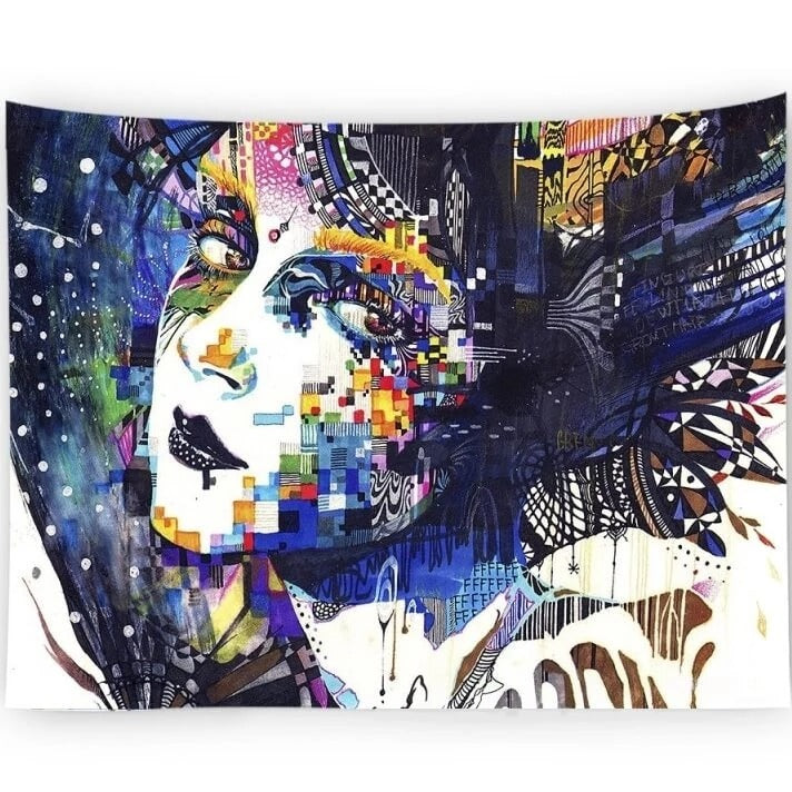European Classical Plush Tapestry Tarpaulin – Versatile Home Decor Accent