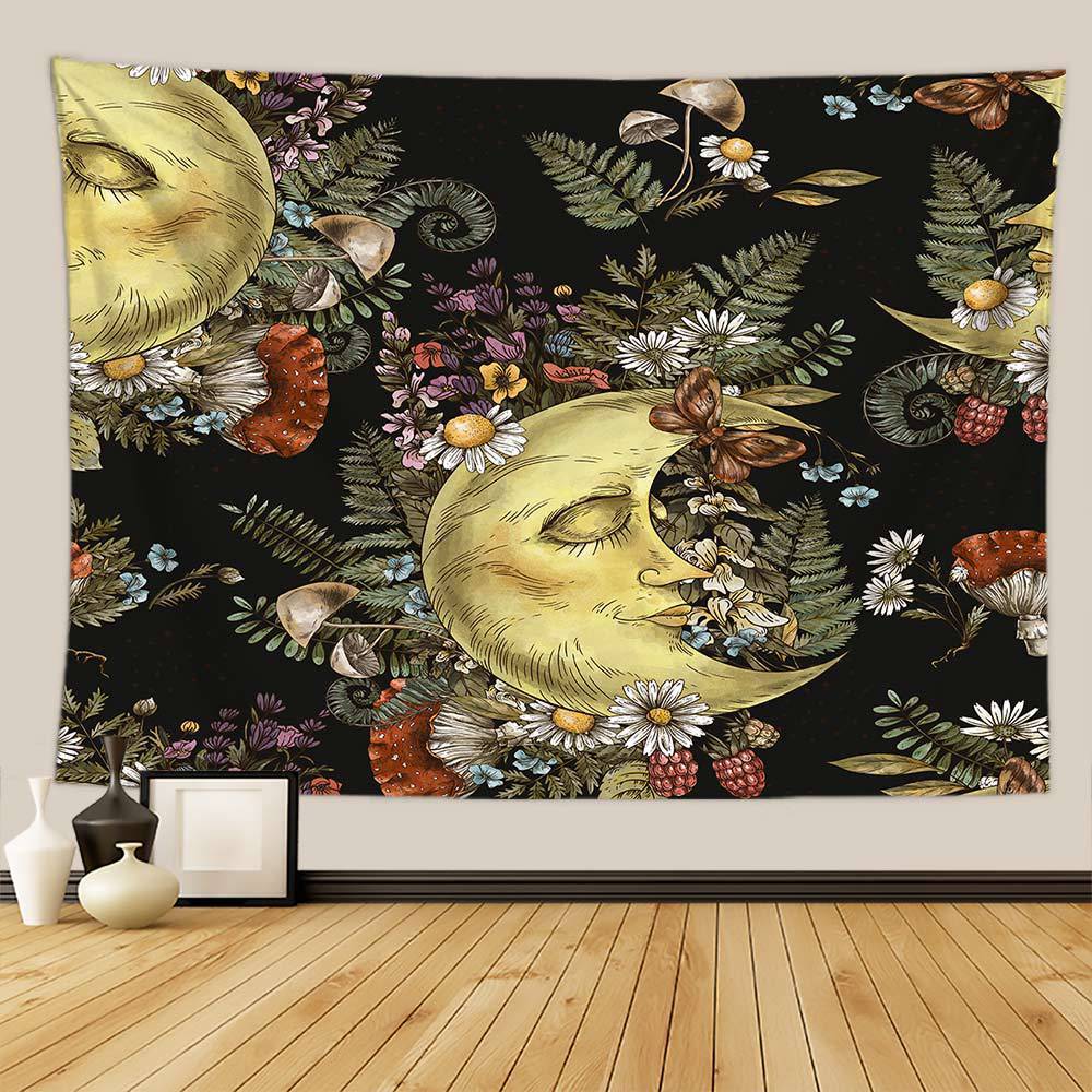 Digital Print Tapestry – Modern Wall Hanging Fabric for Home Decor
