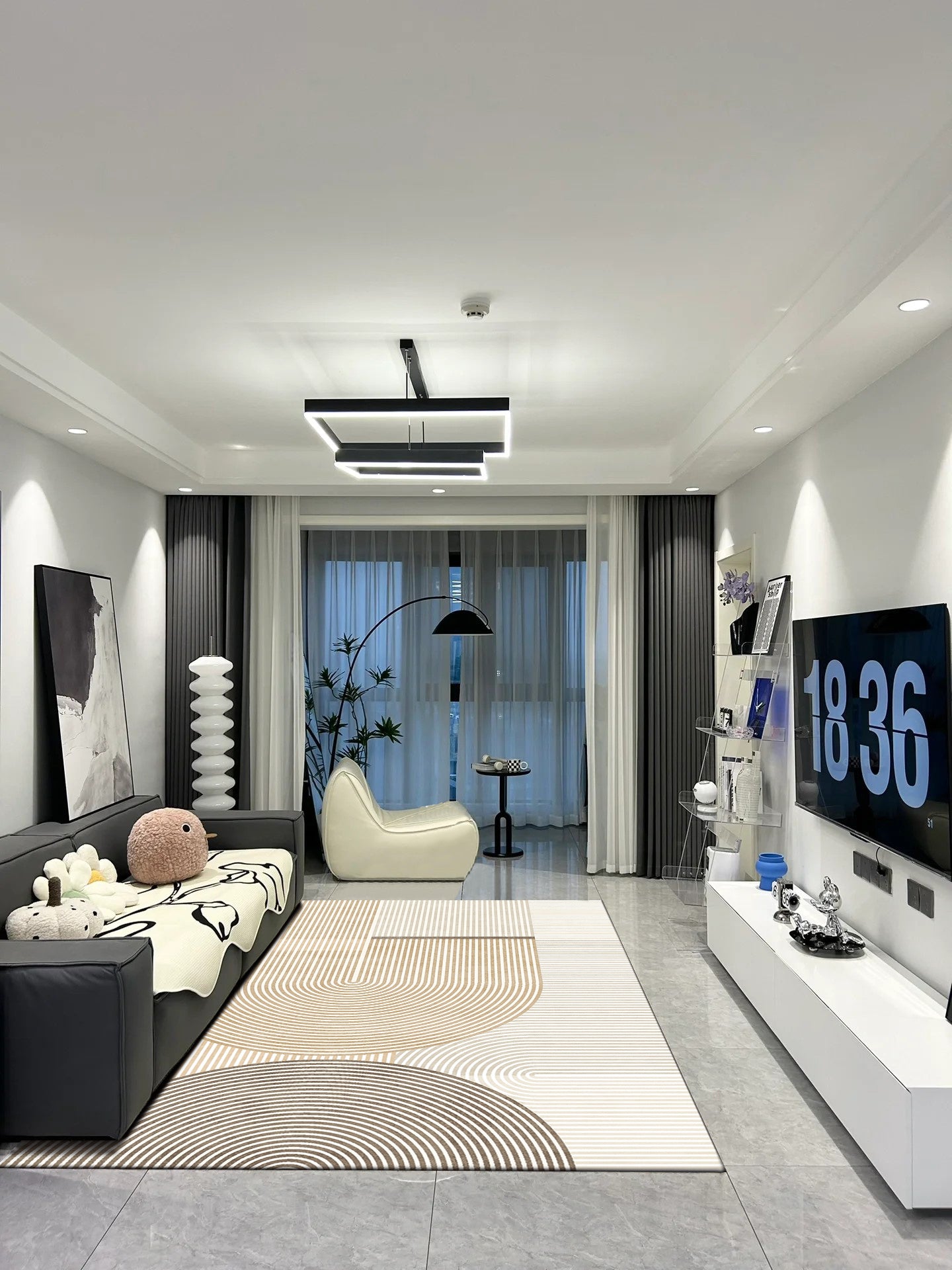 Home Living Room Carpet Bedroom Bedside Cushions