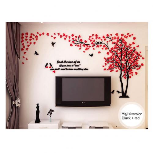 Decorative Acrylic Wall Stickers – Multiple Sizes for Home Décor