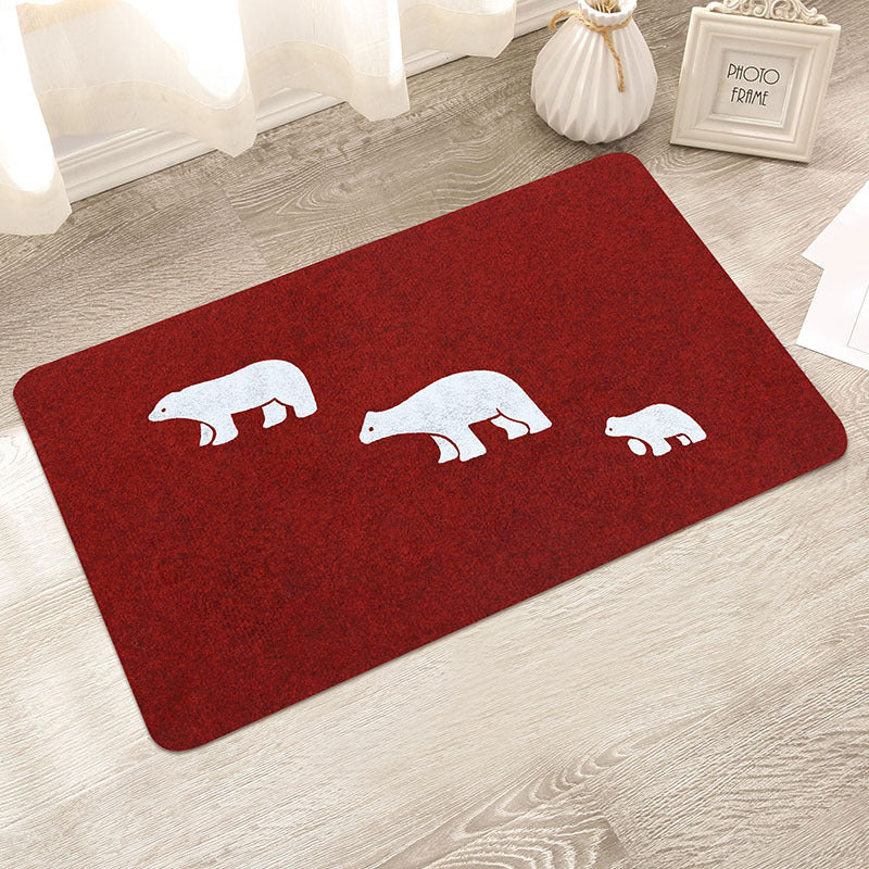 Printing living room rub mat