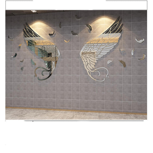 Wings Background Wall Sticker Painting