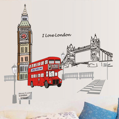 Wall Stickers Living Room Bedroom Background Decoration Seamless Waterproof Self-adhesive Removable Wall Stickers