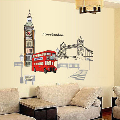 Wall Stickers Living Room Bedroom Background Decoration Seamless Waterproof Self-adhesive Removable Wall Stickers