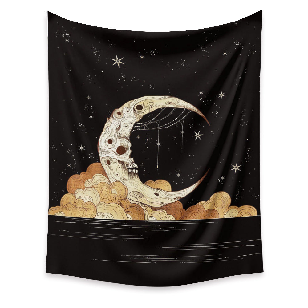 Moon Phase Wall Tapestry – Nordic Style Home Decor Hanging Cloth
