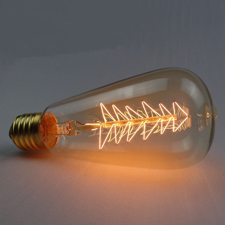 Retro Bar & Window Decoration Light Bulb – Vintage Glass E27, Multiple Designs