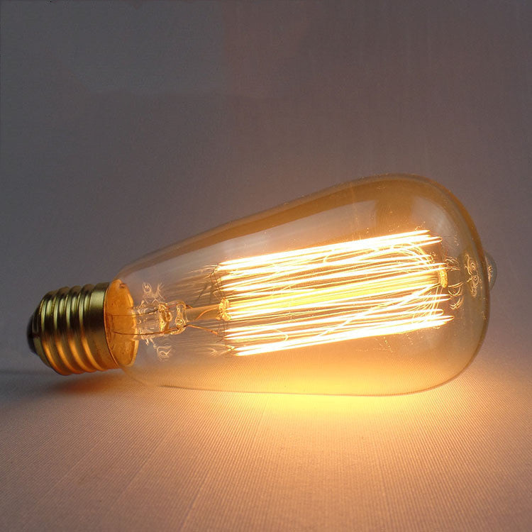 Retro Bar & Window Decoration Light Bulb – Vintage Glass E27, Multiple Designs