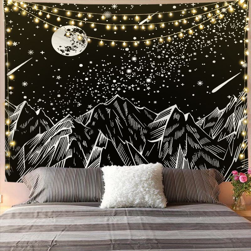 Tarot Sun & Moon Tapestry – Mystical Wall Hanging for Home & Bedroom Decor