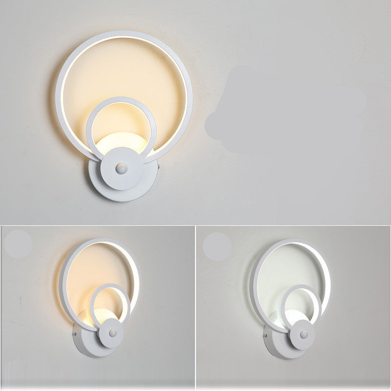 Modern Simple Petal-Shaped LED Wall Lamp – Bedroom Bedside Light