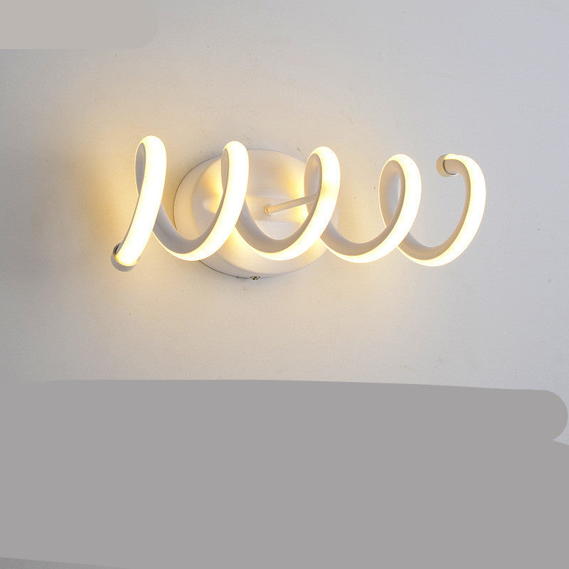 Modern Simple Petal-Shaped LED Wall Lamp – Bedroom Bedside Light
