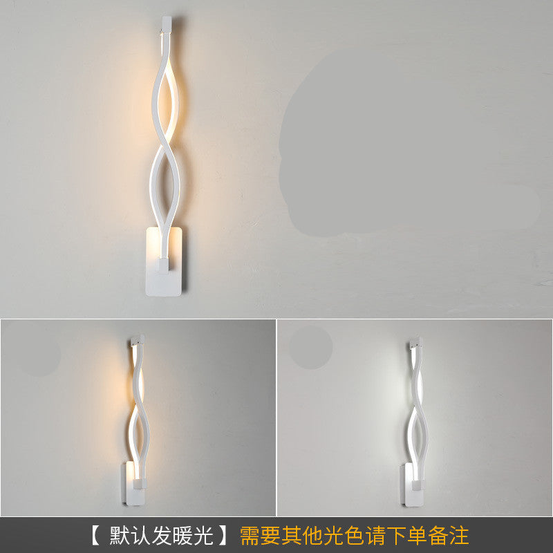 Modern Simple Petal-Shaped LED Wall Lamp – Bedroom Bedside Light