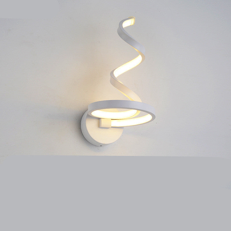 Modern Simple Petal-Shaped LED Wall Lamp – Bedroom Bedside Light