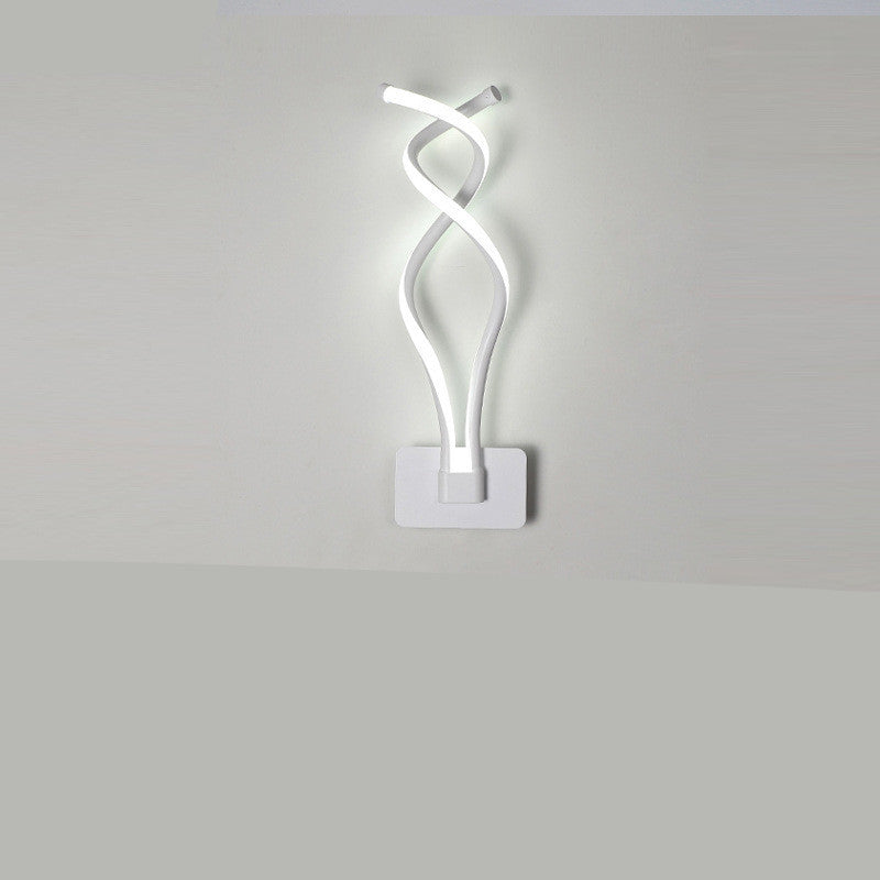 Modern Simple Petal-Shaped LED Wall Lamp – Bedroom Bedside Light