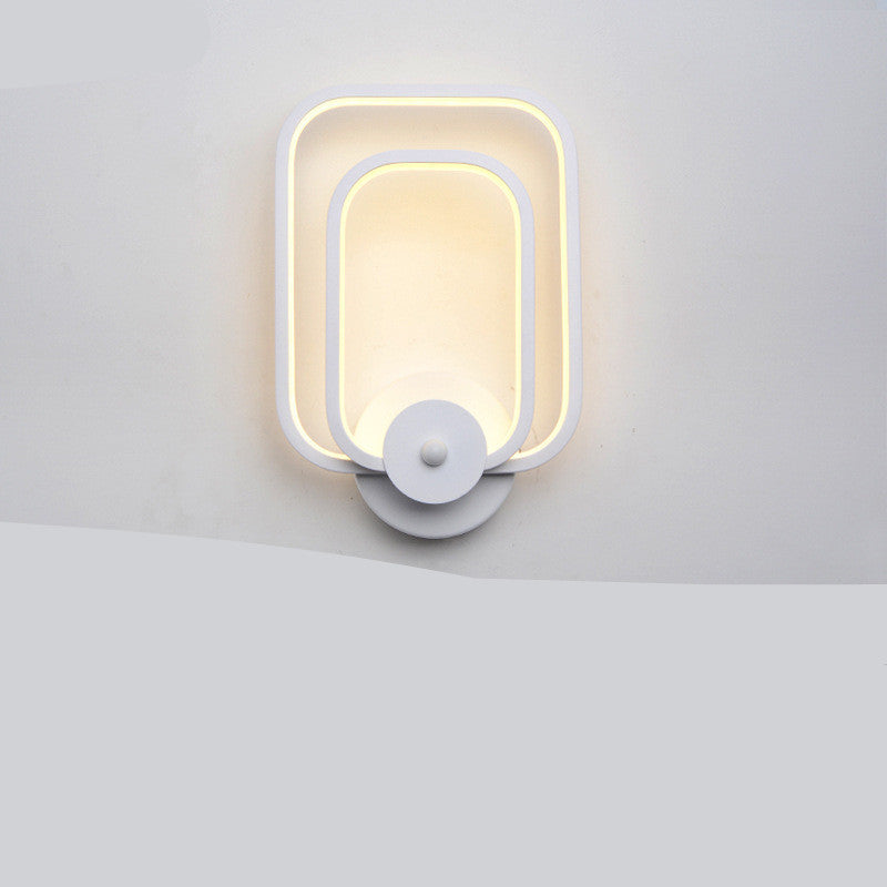 Modern Simple Petal-Shaped LED Wall Lamp – Bedroom Bedside Light