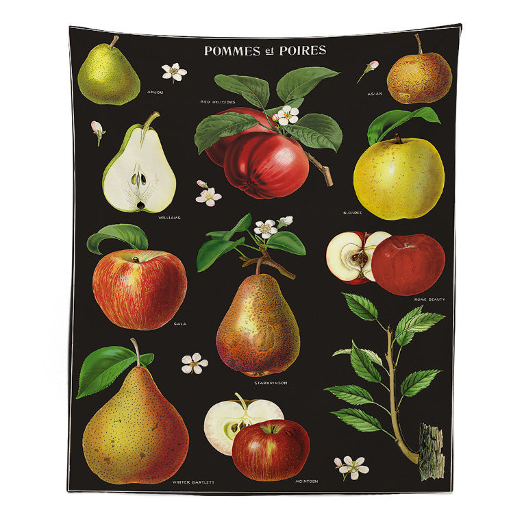 Botanical Wildflower Tapestry – Boho Hippie Wall Hanging & Home Decor