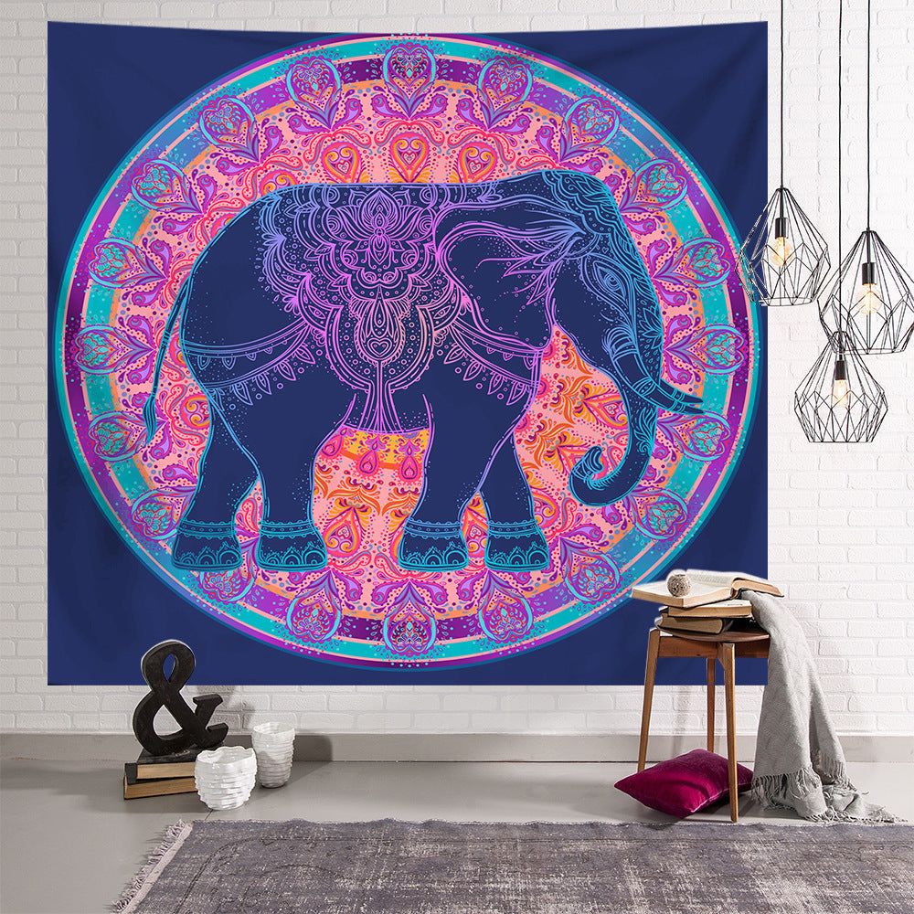 Explosive Alien Tapestry – Bold Statement Wall Decor