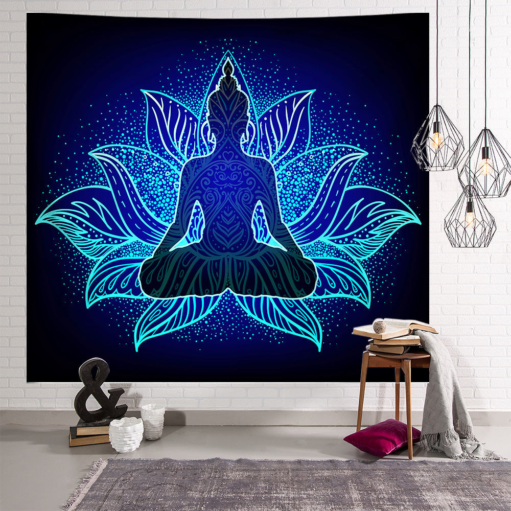 Explosive Alien Tapestry – Bold Statement Wall Decor