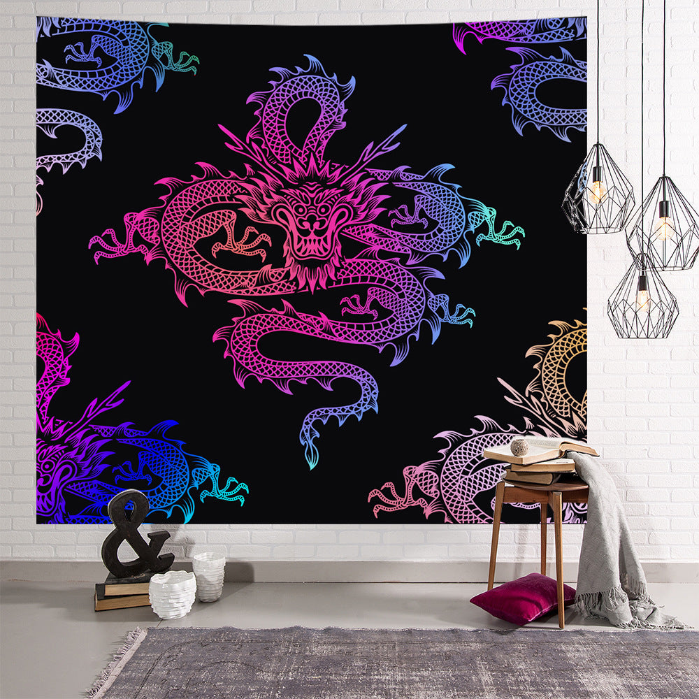 Explosive Alien Tapestry – Bold Statement Wall Decor