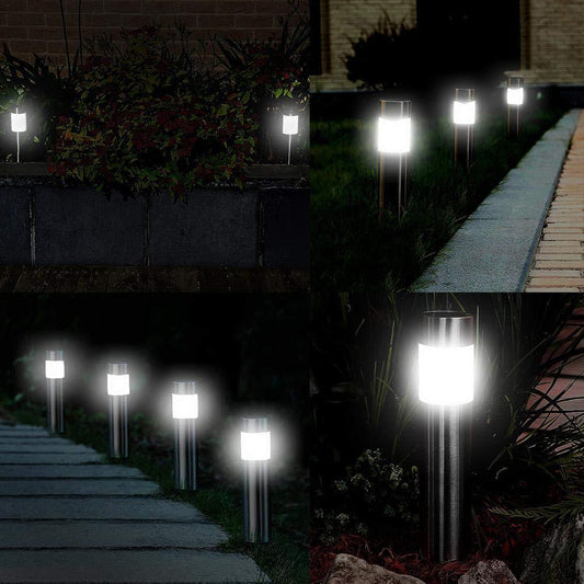 Solar Cylindrical Lawn Light – Elegant, Eco-Friendly Outdoor Illumination
