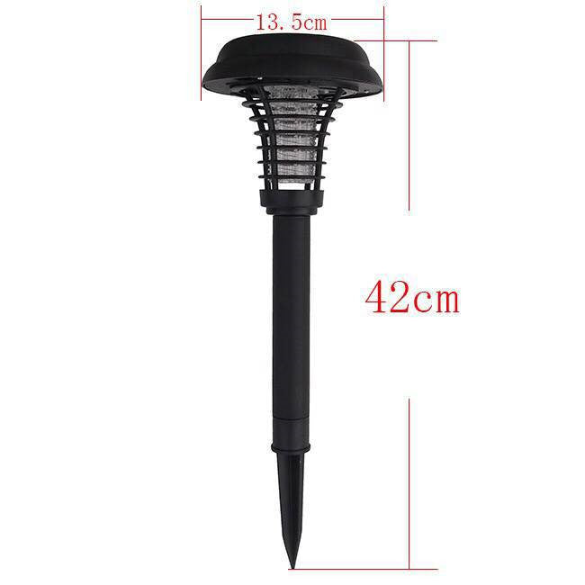 Solar Insect Killing Mosquito Lawn Lamp – UV & White LED Light