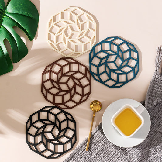 Insulated Anti-scald Pad Dining Table Creative Coaster Pot Mat Bowl Mat
