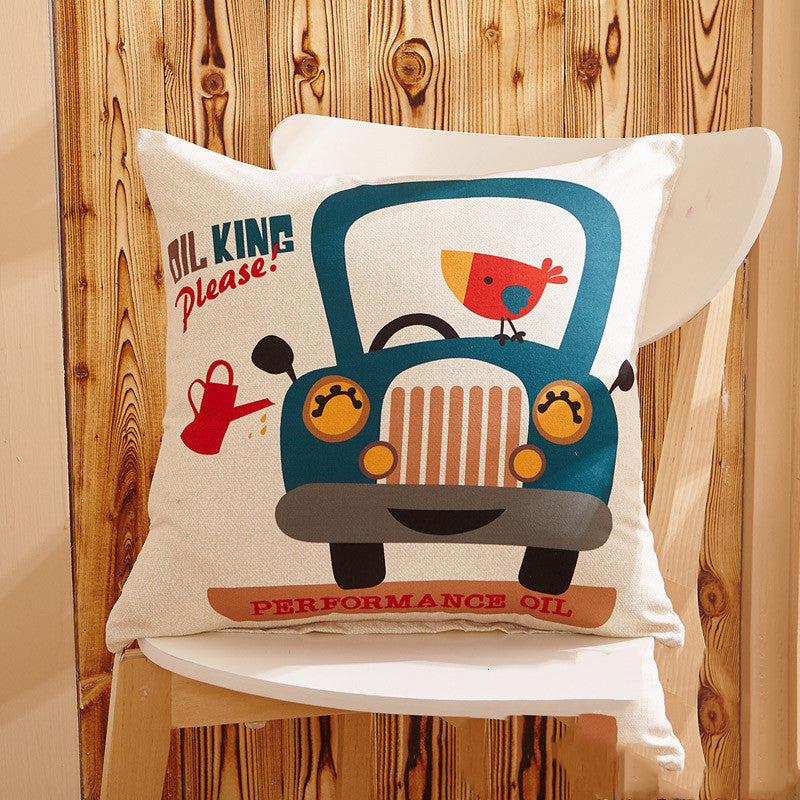 Cartoon sofa pillowcase