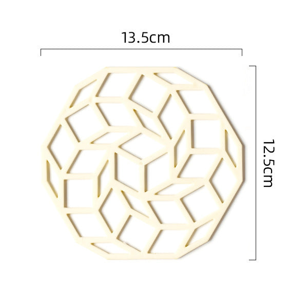 Insulated Anti-scald Pad Dining Table Creative Coaster Pot Mat Bowl Mat
