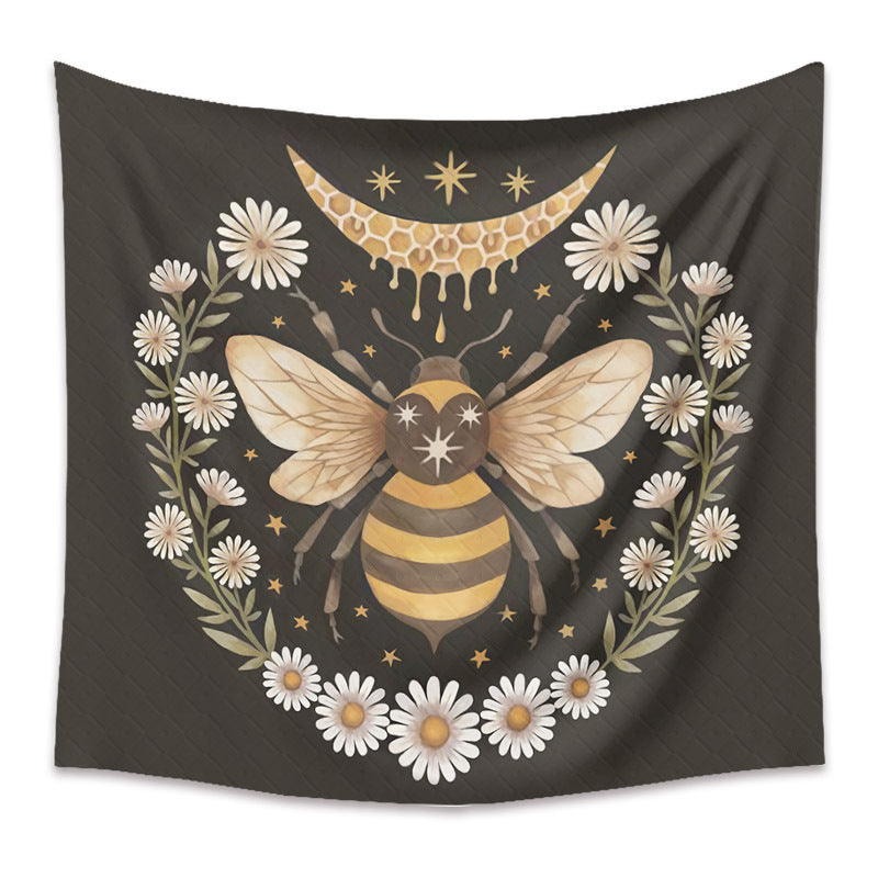 Home Fashion Bohemian Tapestry – Artistic Animal Print Room Décor