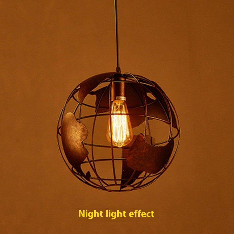 Industrial Style Iron Pendant Lamp – Bar & Stair Aisle Light
