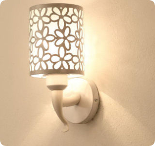 American Style Living Room Aisle Wall Lamp – Glass Shade Classic Lighting