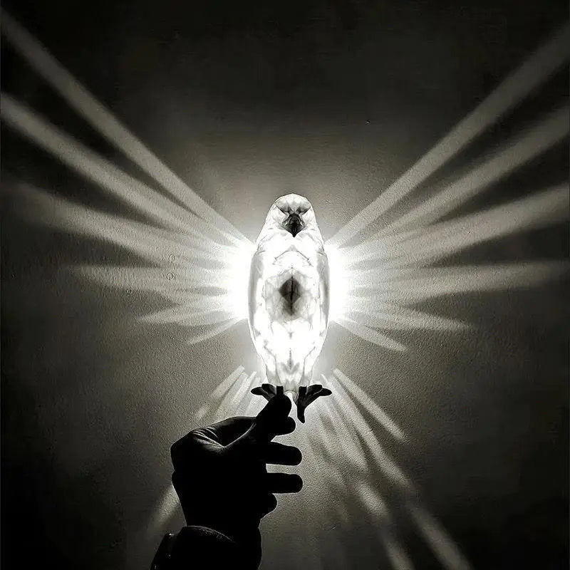 Modern Creative 3D Printed Bird Wall Lamp – Eagle Shape Sconce Light