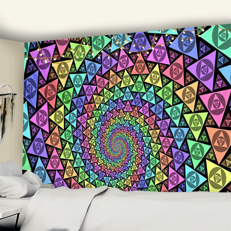 Dream Mushroom Psychedelic Rug – Boho Home Decor Tapestry