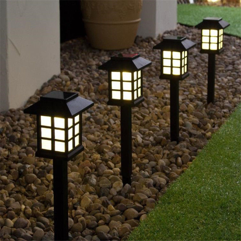 Solar Square Lawn Light – Energy-Efficient Waterproof LED Garden Lamp